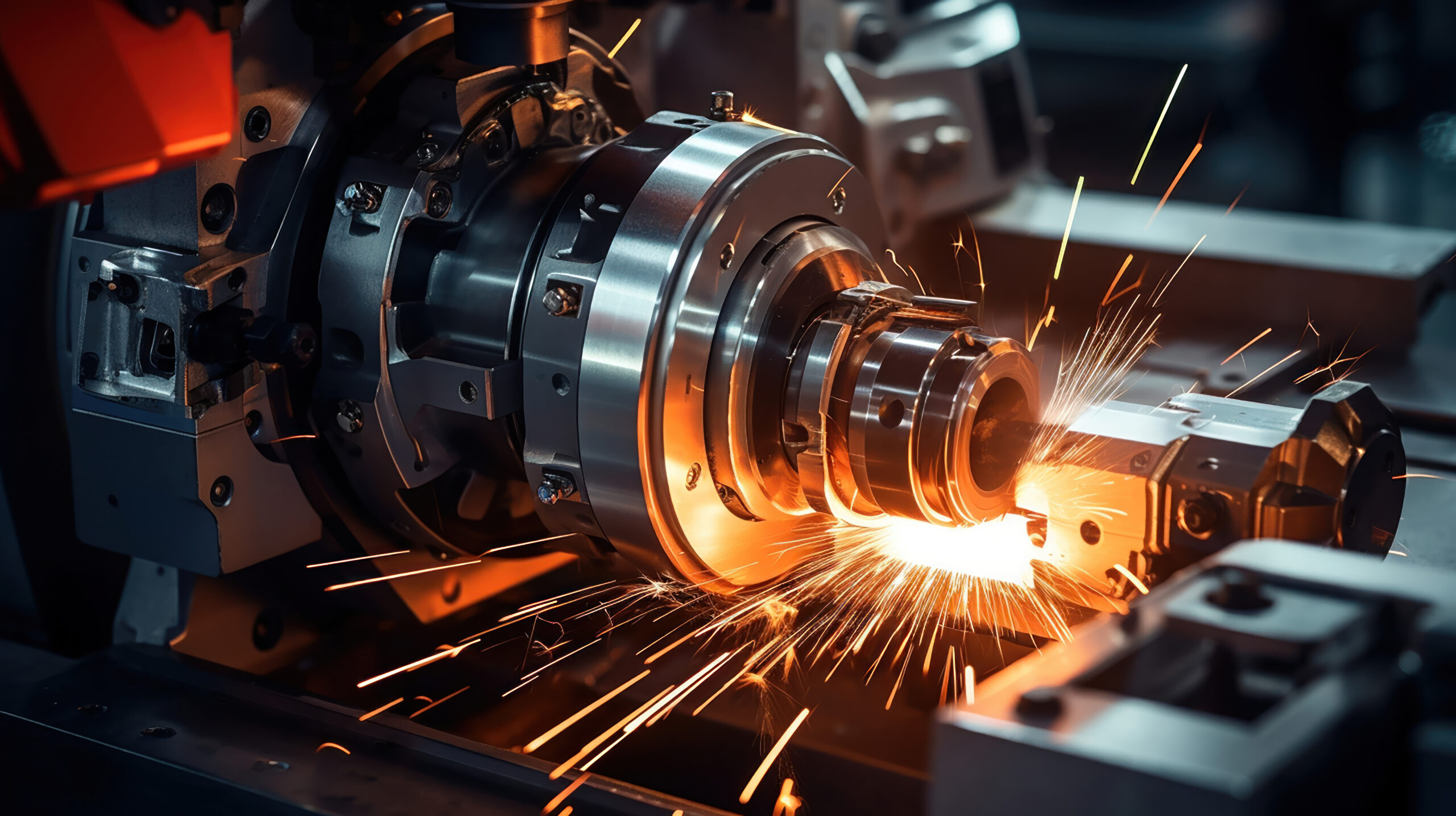 Precision grinding within a cylindrical shape.